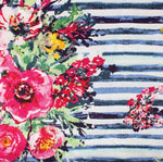 Heat Pillow Poppy Stripe