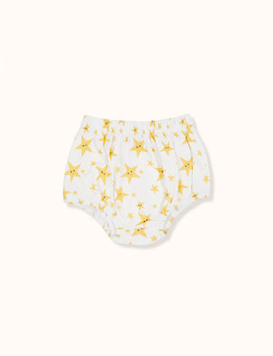 Oliver Star Bloomers - White