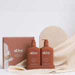 Alive Body Fig Apricot and Sage Duo