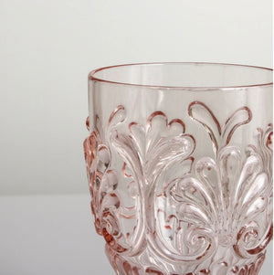 Flemington Acrylic Wine Glass - Pale Pink