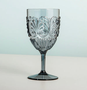 Acrylic Wine Glass - Blue