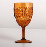 Acrylic Wine Glass - Amber