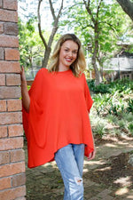 Drape Top - Red