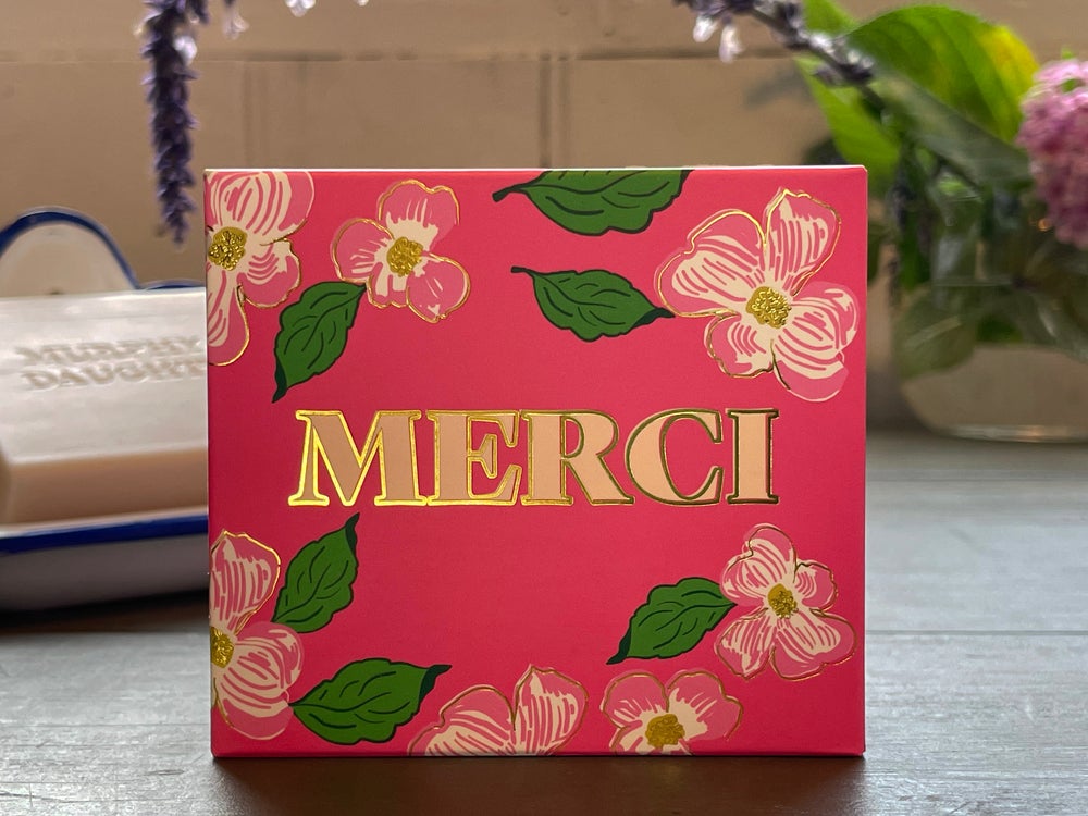 Message On Soap - Rose (Merci)