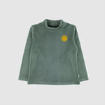 Sun Mock Fleece Skivvy - Turquoise