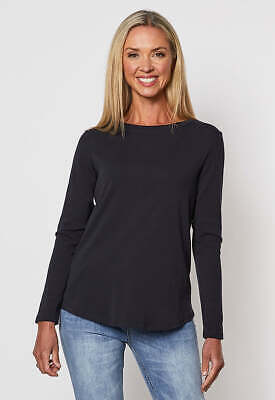 Classic Crew Neck Tee- Navy