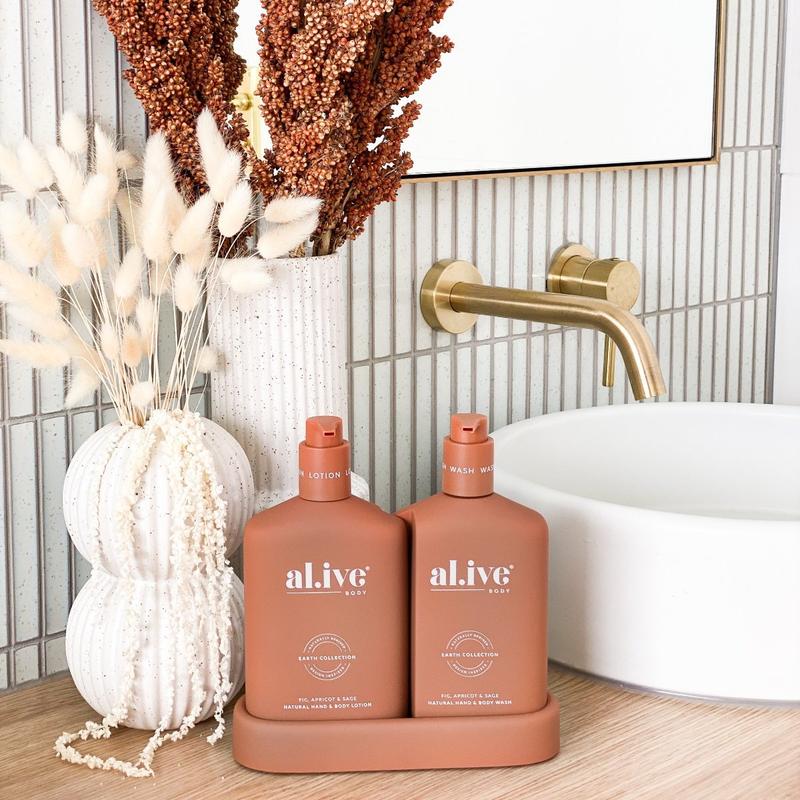 Alive Body Fig Apricot and Sage Duo