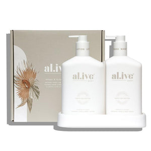 
            
                Load image into Gallery viewer, Alive Body Mango and Lychee Duo - Body Wash/Lotion
            
        